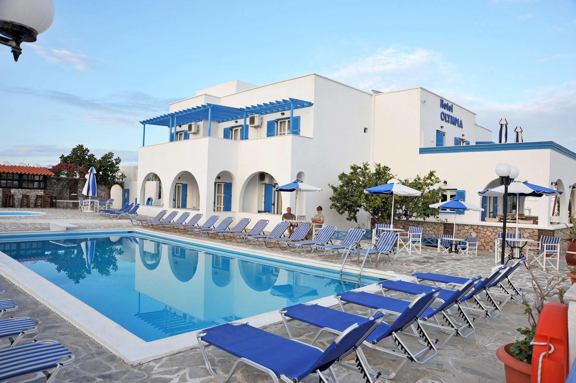 Hotel Olympia Karterados  Buitenkant foto